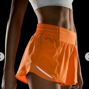 NWT Lululemon Hotty Hot High-Rise Lined Short 2.5"